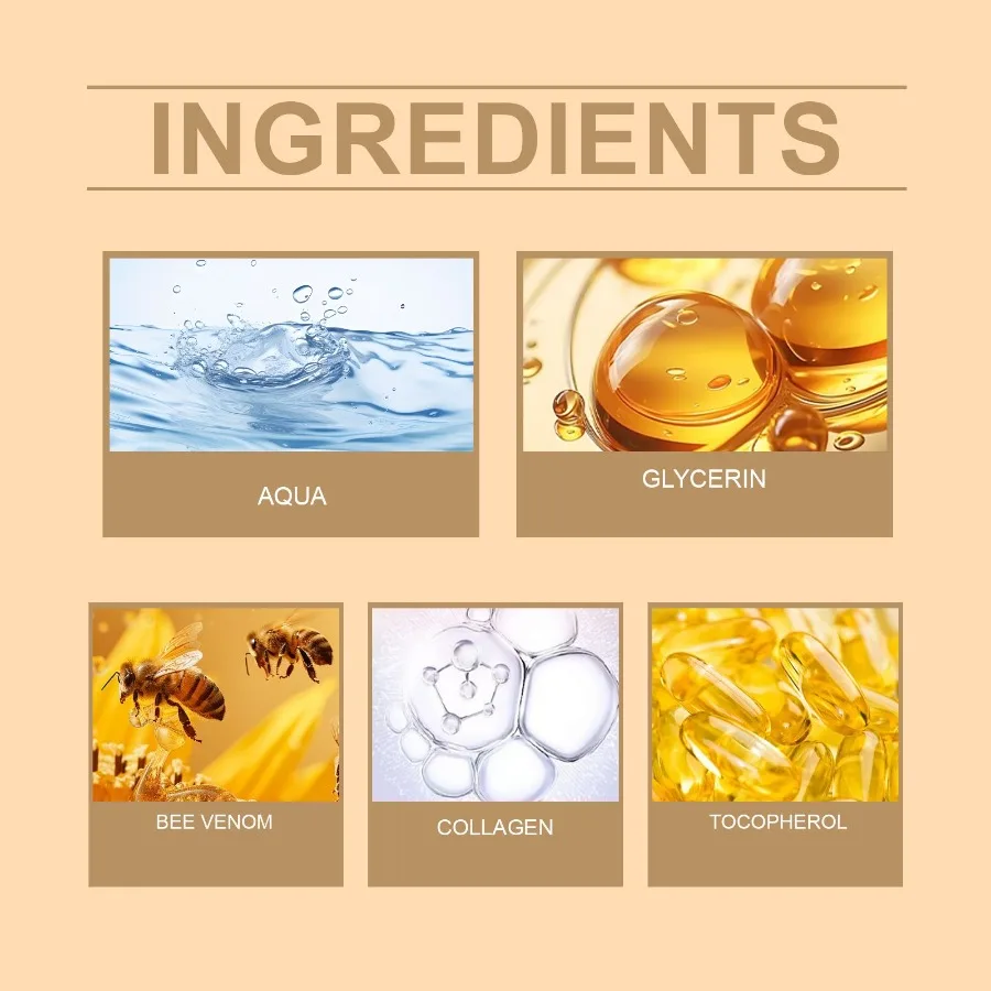 Ximonth BeeVenom アイファーミングジェルは、目の袋の保湿と抗しわを改善します スキンケア保湿ジェル