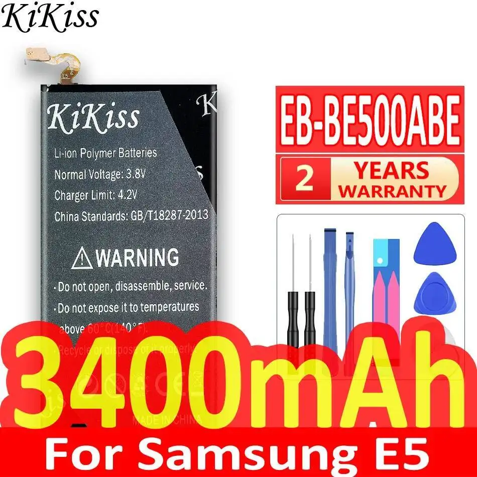 

EB-BE500ABE длительная производительность 3400 мАч для Samsung Galaxy E5 E500 E500H E500F SM-E500 аккумулятор мобильного телефона