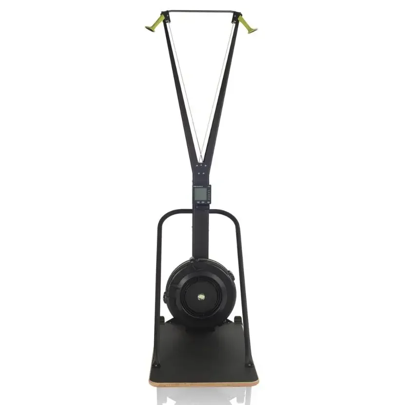 

New Product Commercial And Home Fitness Equipment Indoor Wind Resistance Cardio Exercise Ski Machine With Display Monitor