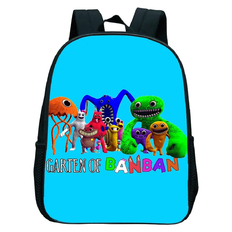 Garten Of Banban Print Backpack Kids Kindergarten Bag Boys Girls Waterproof School Bags Children Backpacks Game Cartoon Bookbag