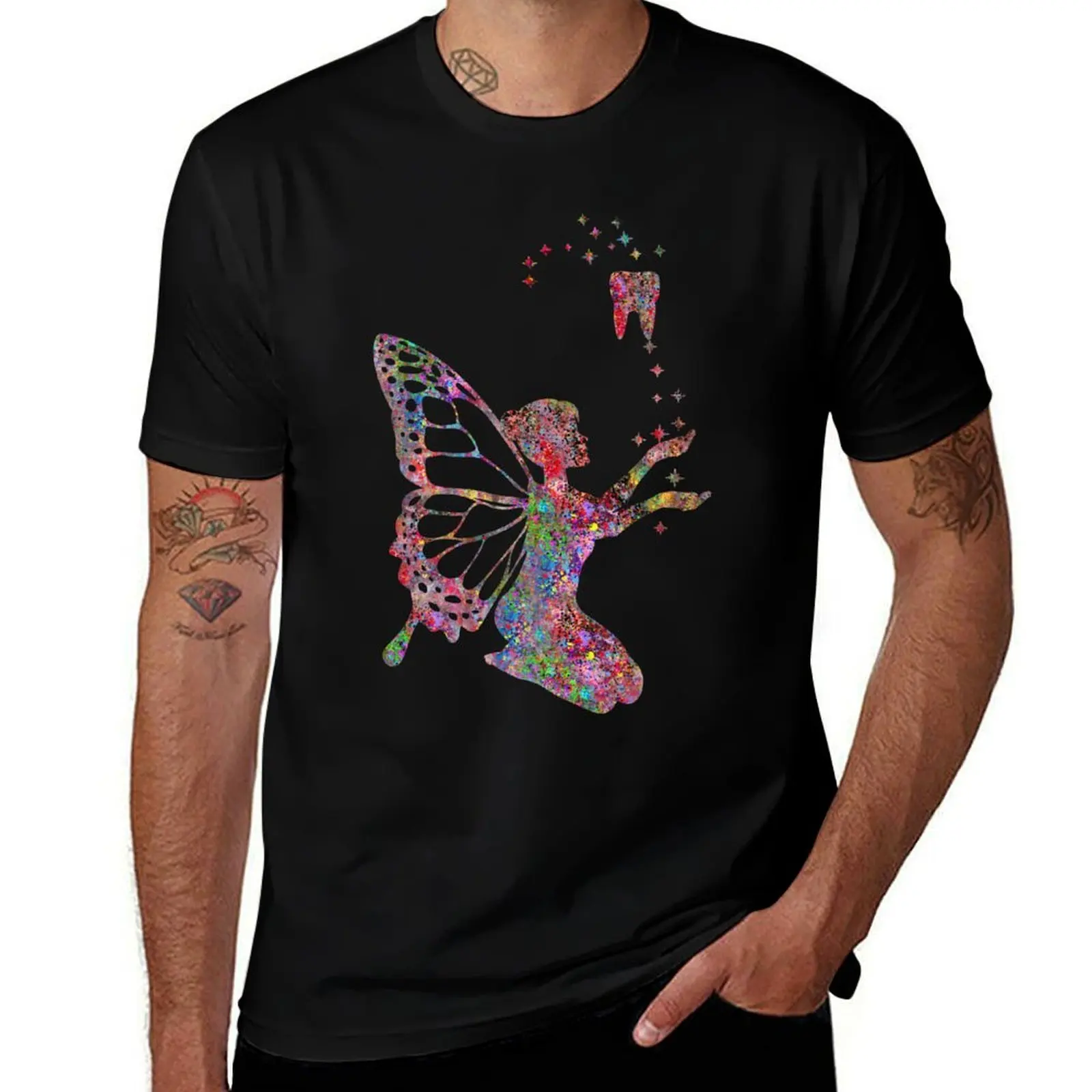 Tooth fairy T-Shirt Tough Fabric Work Tee T-Shirt