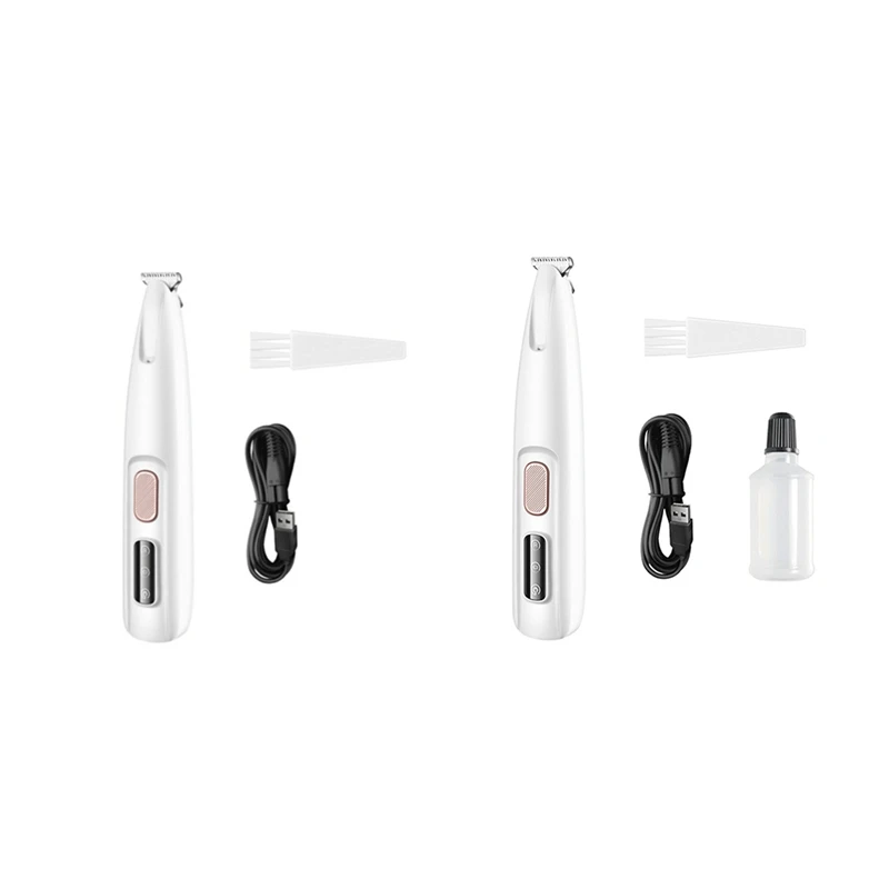 【Must-Haves】 Aparador de microprecisão para animais de estimação, cortador de cabelo para animais de estimação, barbeador recarregável à prova d'água para animais de estimação