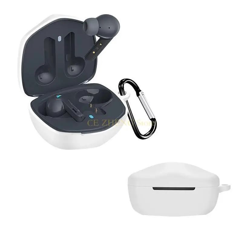 E56B Anti-Fall Silicone Earphone Protective for Case for QCY G1 Wireless Headphone