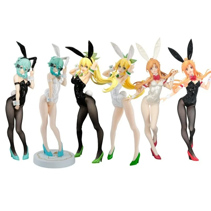 

Brand New Genuine Bandai FuRyu BCB Sword Art Online Asuna Bunny Girl Black Silk Figure Gift Ornament Ready in Stock
