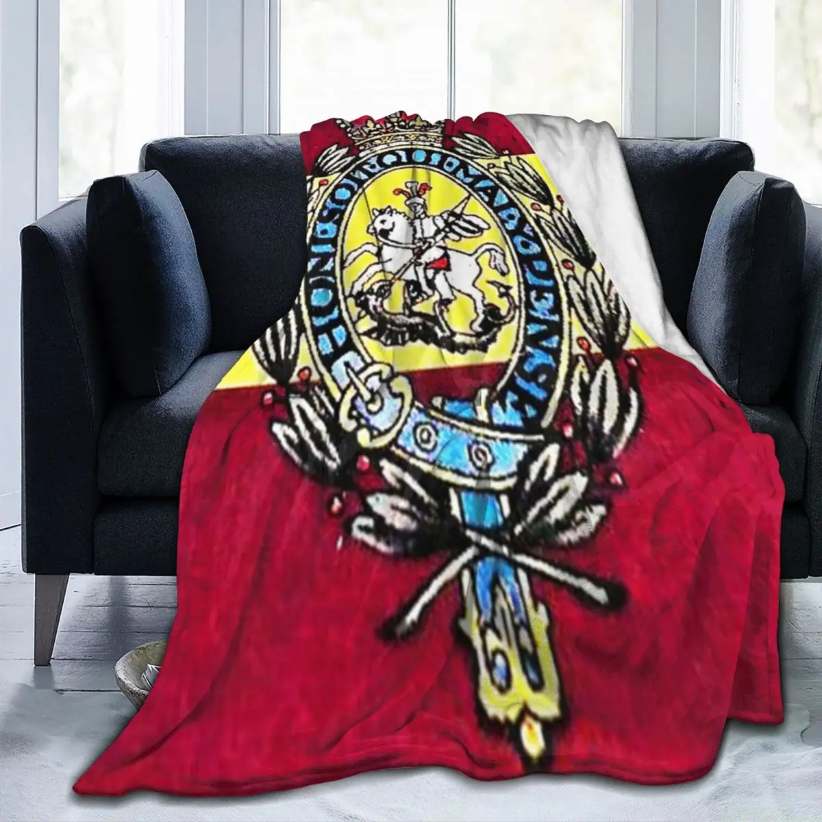 

Throw Blanket Royal Regiment Of Fusiliers Micro Fleece Blanket Four Sizes Modern Comfortable For Living Room AntiPilling Blanket