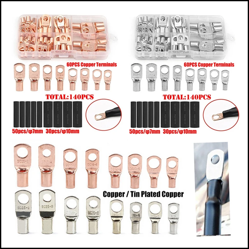 60X Copper Ring Lug…