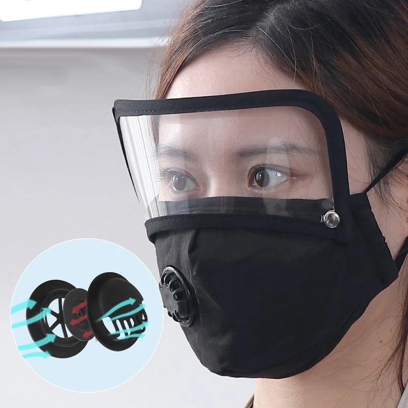 New Sports Warm Mask Filter Outdoor Riding Dust Mask Protective Lens Removable Washable Labor Insurance