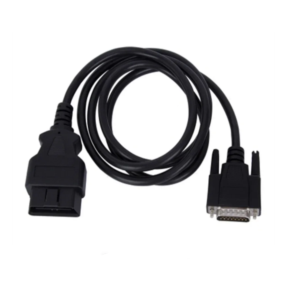 156cm 5ft obd2 16pin macho para db 15pin macho cabo de extensão vga obd para db15 cabo de dados cabo extensor de diagnóstico