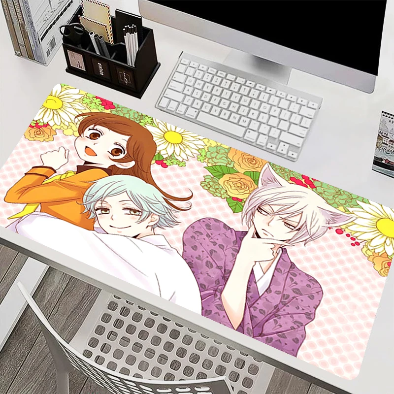 Mouse Pad Anime Professional Gaming Accessories Kamisama Kiss Keyboard Desk Mat Lock Edge Gamer Carpet Rubber Computer Mousepad