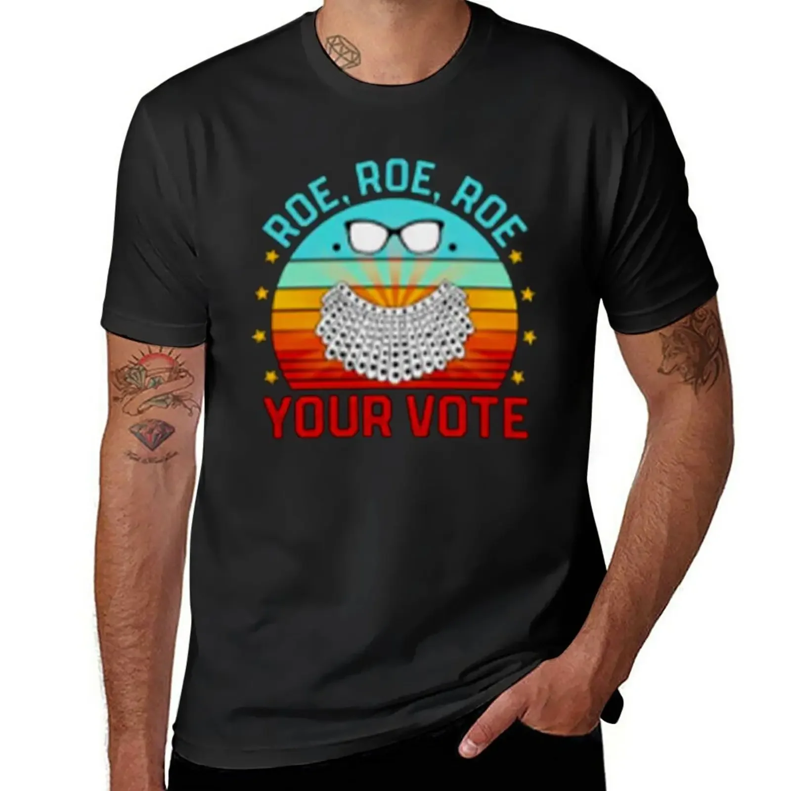 New Roe Roe Roe Your Vote (2) T-Shirt sweat shirts graphic t shirt fruit of the loom mens t shirts