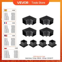 VEVOR Pergola Bracket Kit Heavy Duty Corner Bracket Woodworks DIY Post Base Kit Easy Installation Wooden Beams 