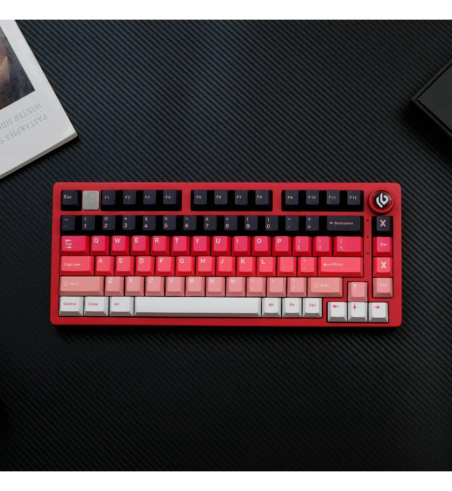 Keycap personality sublimation process adaptation mechanical keyboard gradual change keycap 147 keys PBT material