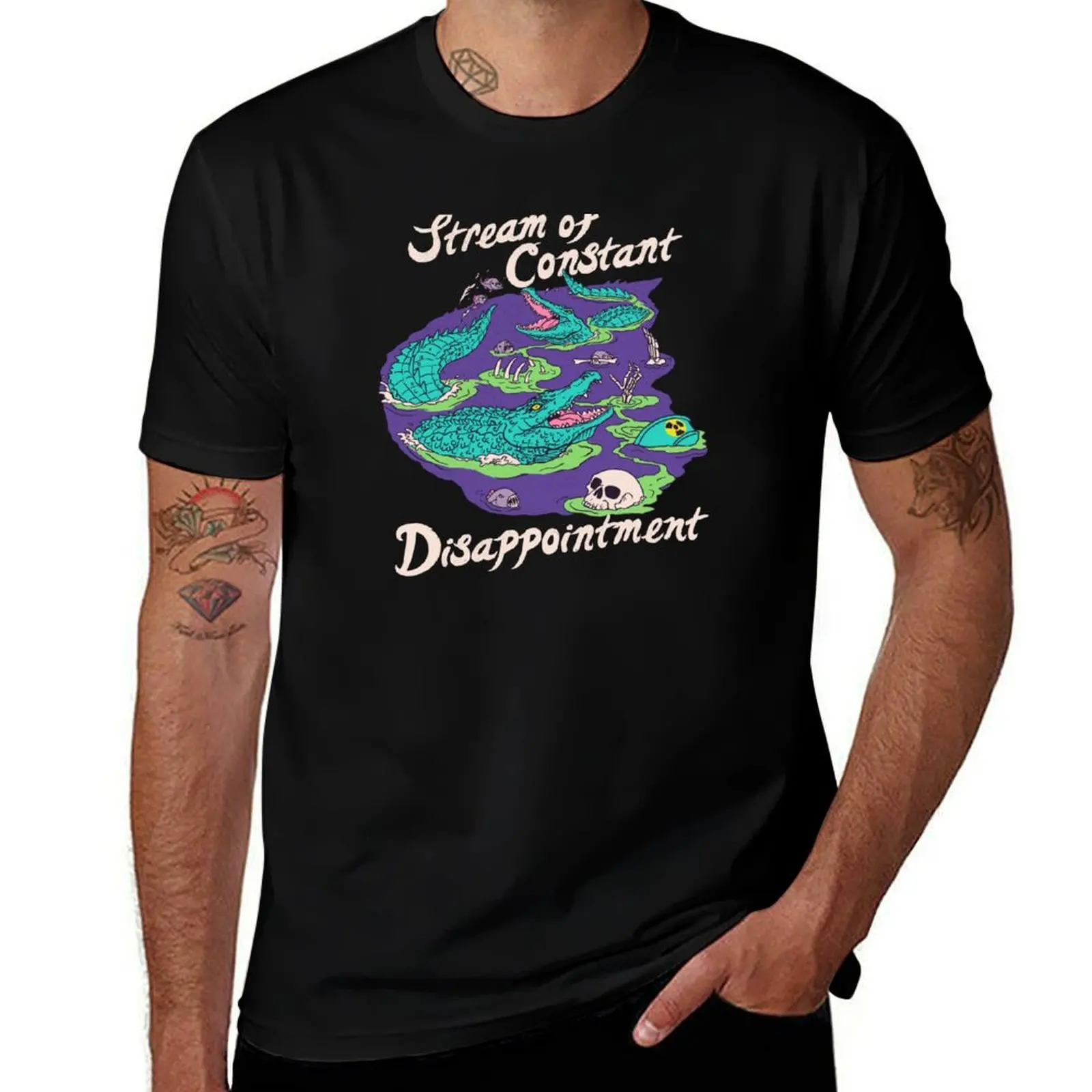 Stream Of Constant Disappointment T-Shirt t shirts for man graphic tees T-Shirt