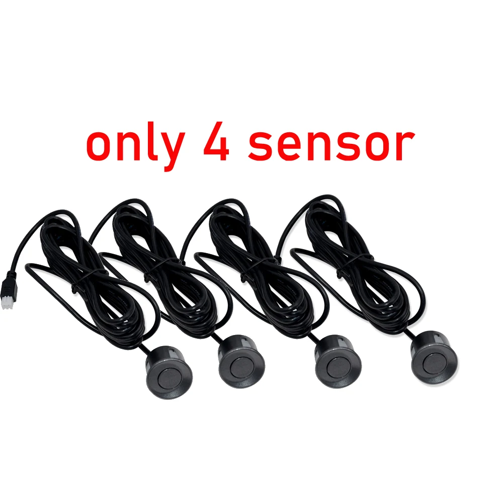 Universal 4 Sensoren Summer 22mm Auto Parkplatz Sensor Kit Reverse Backup Radar Sound Alarm Anzeige Sonde System 12V für Ford BMW – Detail 14