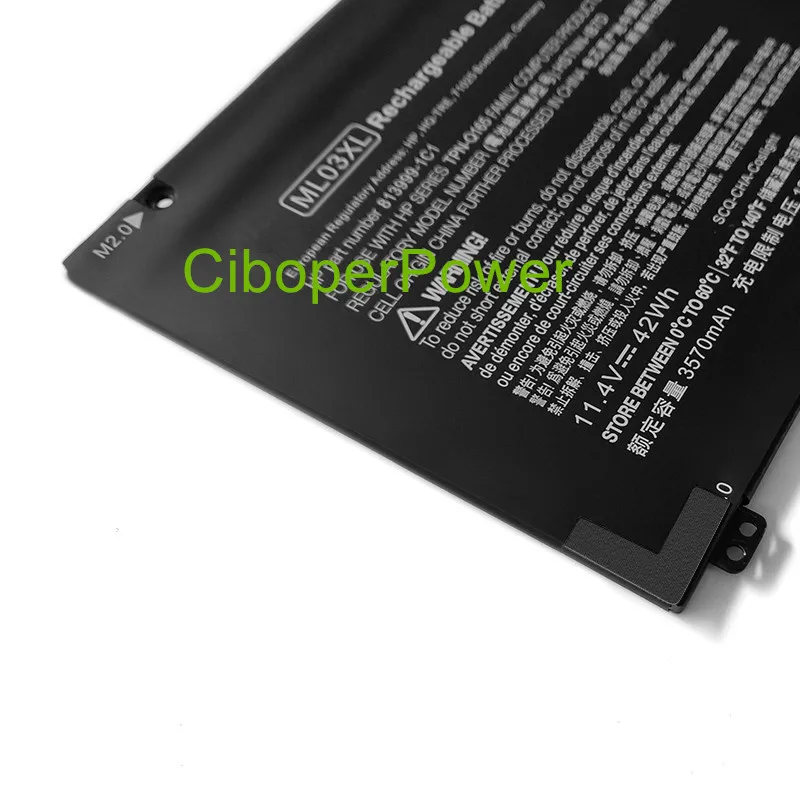 New Original quality 814060-850 for  12-a001dx Ml03xl hstnn-ib7d tpn-q165  Battery