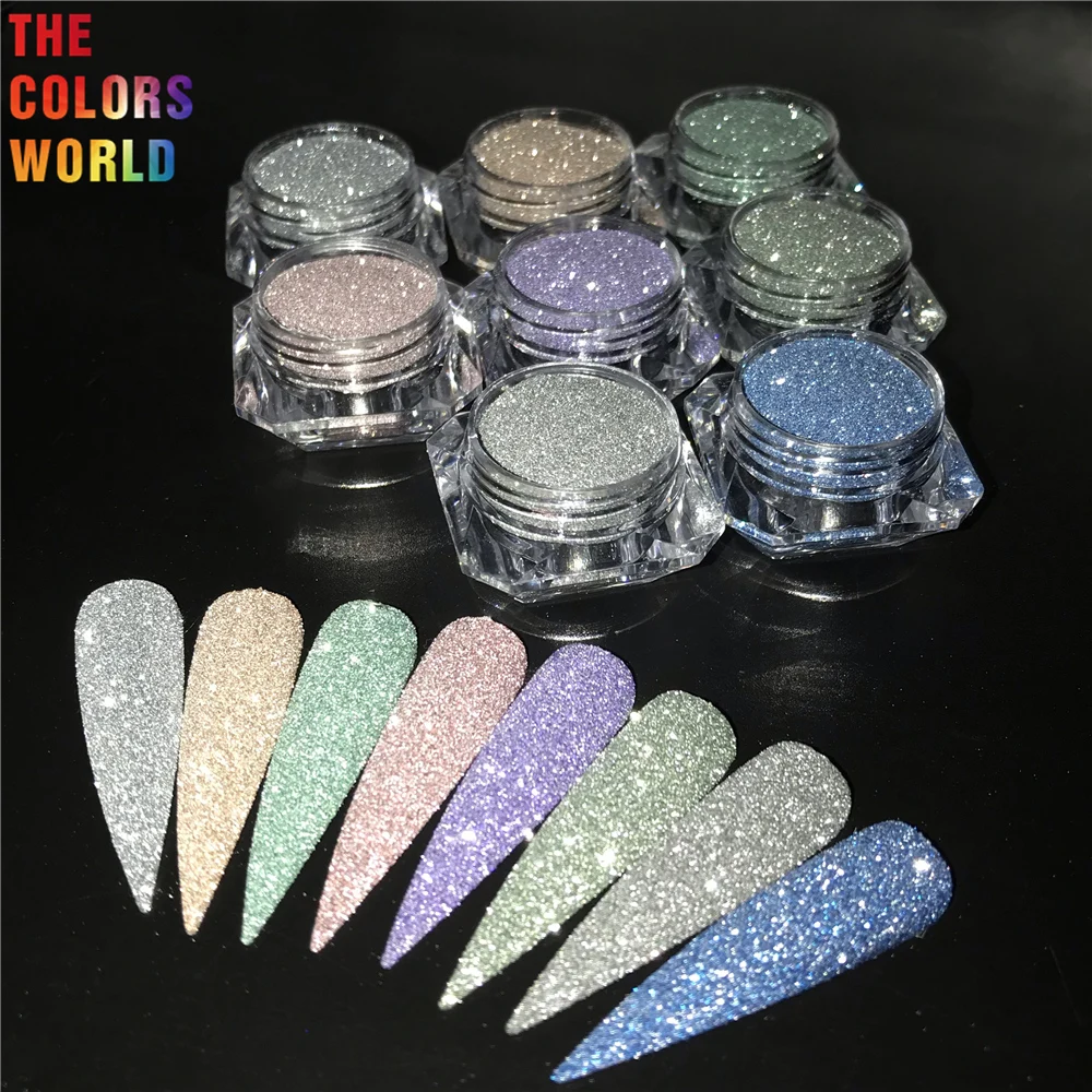 TCT-715 Crystal Diamond Reflective Flash Nails Glitter Decoration Manicure Tumbler DIY Resin Craft Festival Accessories Supplier