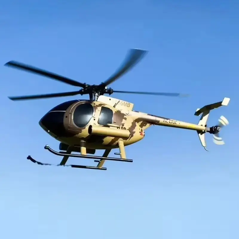 In Stock Rc Era New 1:28 C189 Bird Tusk Md500 Rc Helicopter Dual Brushless 6-Axis Gyro Simulation Model Toy For Adults Kids