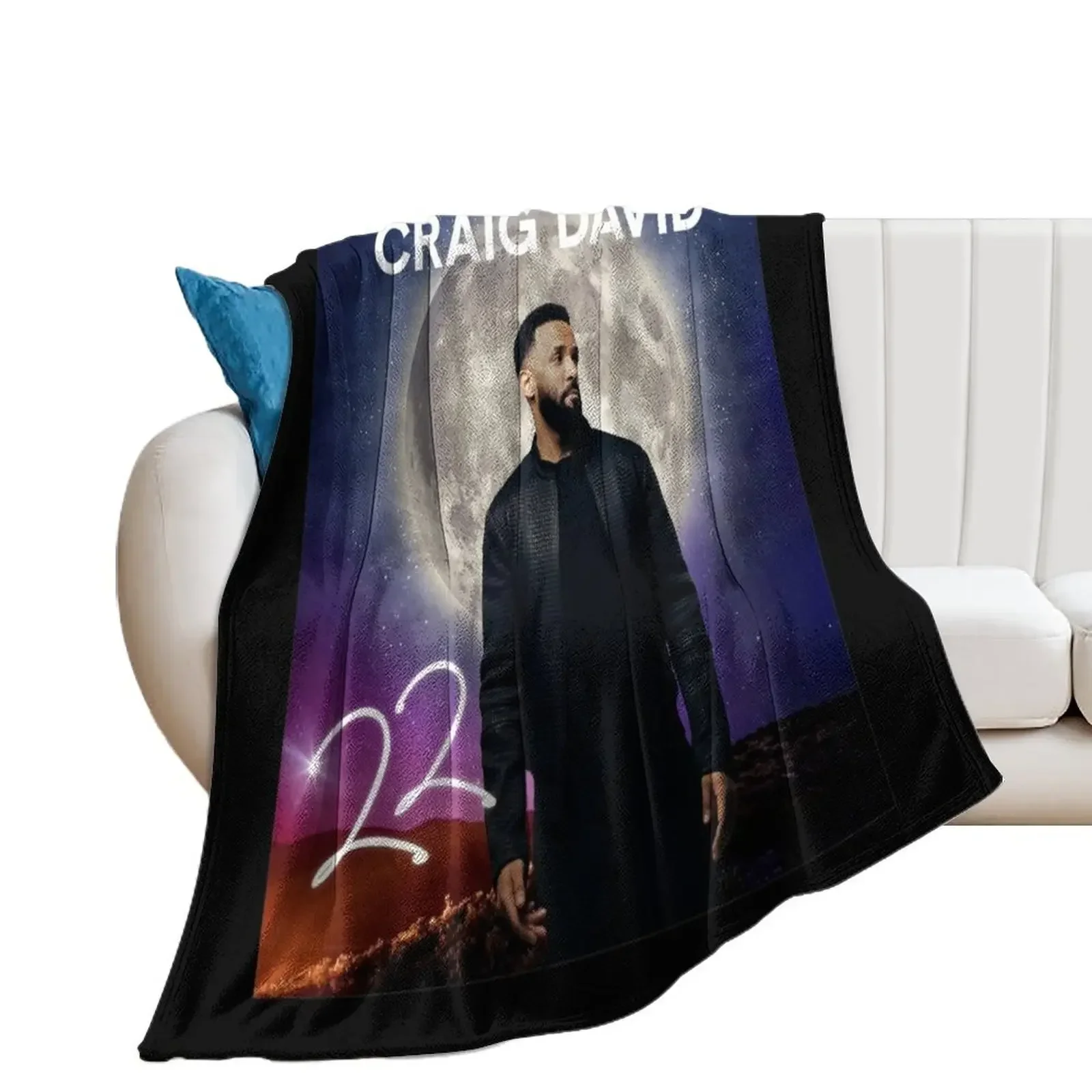 

Craig David 22 Throw Blanket Winter beds Bed linens Blankets