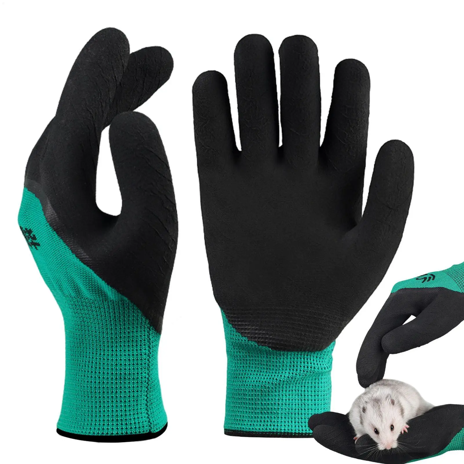    Anti-Biss-Handschuhe, Heimtierbedarf, Anti-Biss-Handschuhe für Hamster, multifunktionale Haustier-Trainingshandschuhe, verdickte, kratzfeste Heimtierbedarf