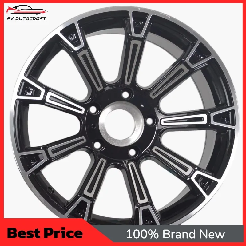 

【2026】Car Monobloc Casting Aluminium Alloy Gold Finish Beadlock Design 18 Inch New Custom Wheel For High-End Vehicle Modificatio