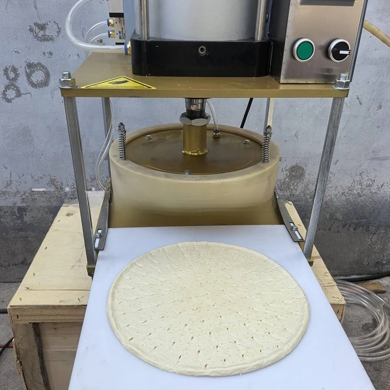 Commercial Multifunctional Flatbread Maker for Naan Pizza and Large Flatbreads Dough Press Machine Ready Stock