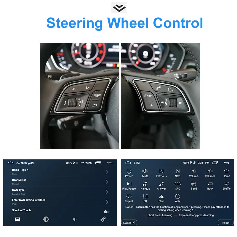 9 Inch Android Car Navigation for Peugeot 206 2000‑2016, Smart Car Multimedia GPS Navi Unit, Bluetooth WIFI