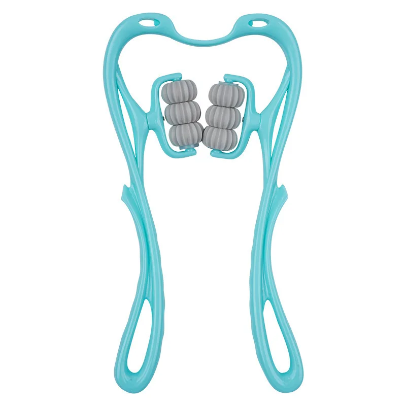 Afbeelding 6: 6-bal nekmassageapparaat met rolkneedfunctie Handmatige schoudermassage Cervicale wervelkolom en spierontspanning