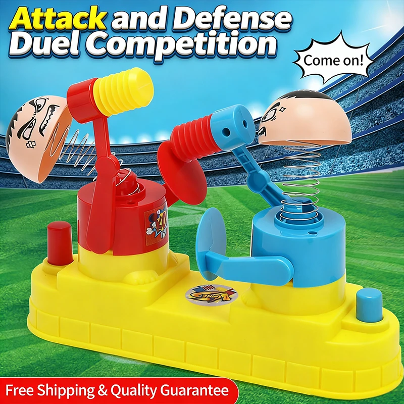 Divertido juguete de broma duelo: juego de mesa de batalla antiestrés para juegos interactivos y regalos