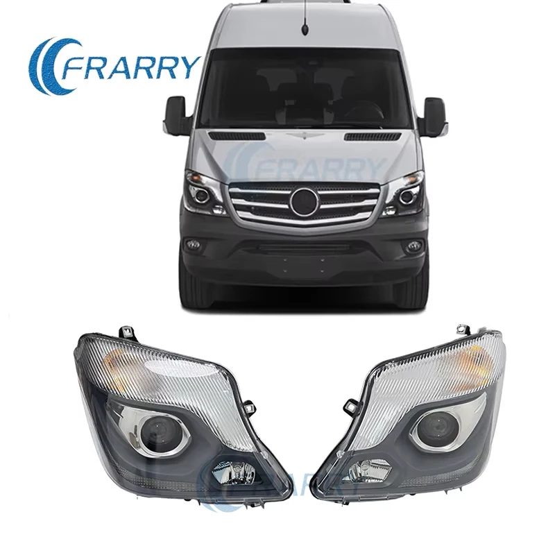 FRARRY - Auto Parts Headlight 9068203261 RH 9068203161 LH Headlamp for Mercedes-Benz Sprinter 906 2014-2020