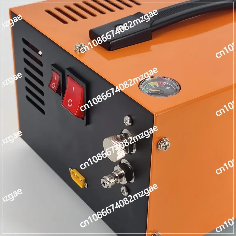 12V Electric High Pressure Pump Pump 30mpa Compression Pump Submersible Breathing 4500psi
