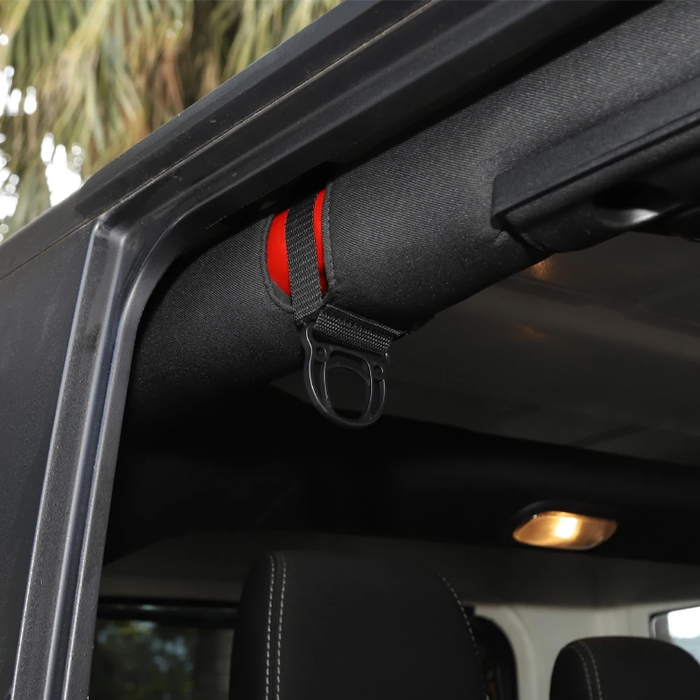 Car Coat Hook Hanger Roll Bar Multifunctional Clothes Hat Hook for Jeep Wrangler TJ JK JL JT 1997-2026 Car Interior Accessories view 6
