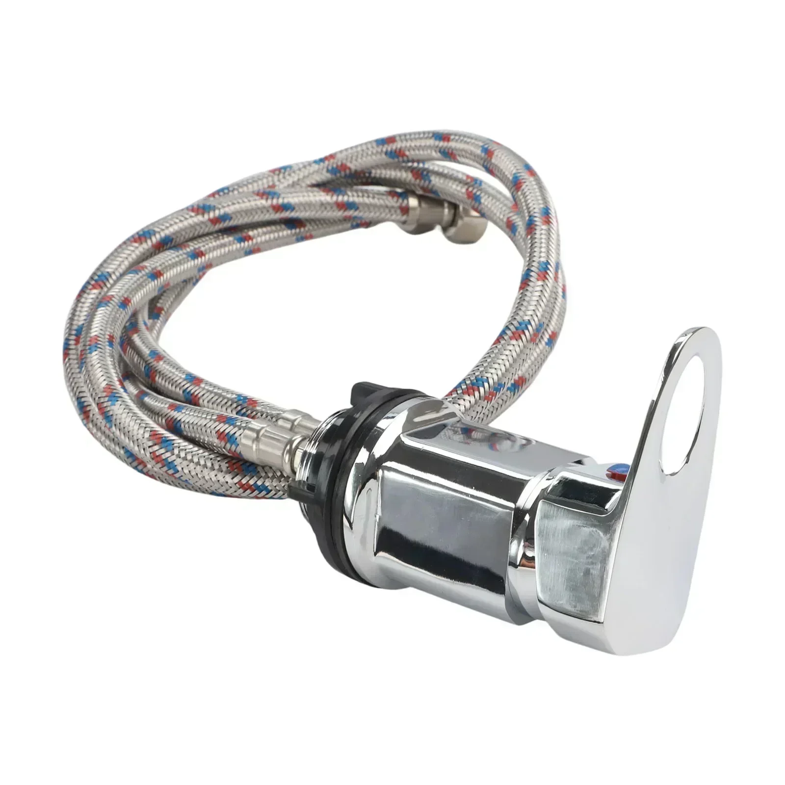 Camper Accessories Mixing Valve Camping Showers Easy Installation On-Demand Functionality Stainless Steel Parts For RVs