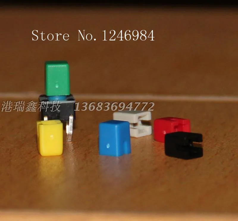 [SA]6 * 6MM accessories electronic switch button cap color hat original Taiwan Huanda round hat KTSC-6 Genuine---200pcs/lot