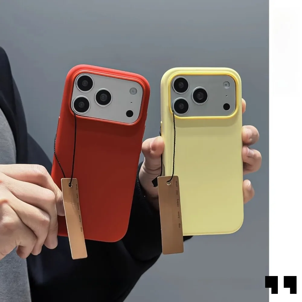 

Чехол для iPhone 17 Pro Max, кремово-желтый, из жидкого силикона, мягкий на ощупь, противоударный, совместим с iPhone 16, 15, 14, 13