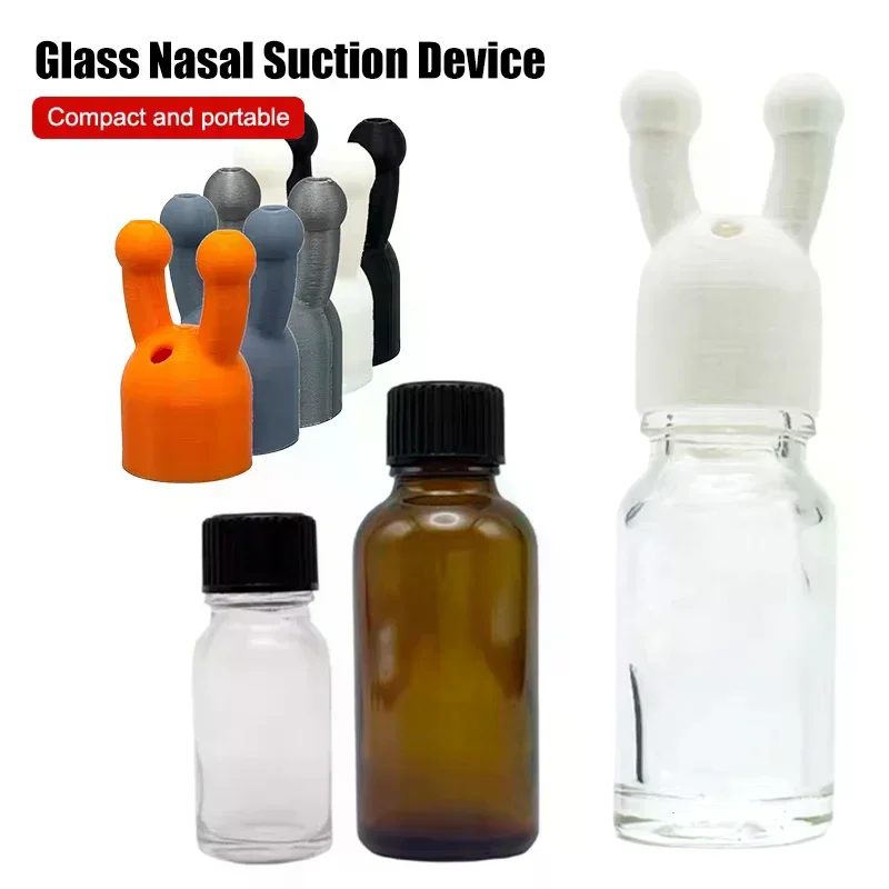 Aroma Essential Oil Inhaler Cap Mini Oil and Perfume Inhaler Dispenser Bottle Oil Inhaler Cover Leak Proof