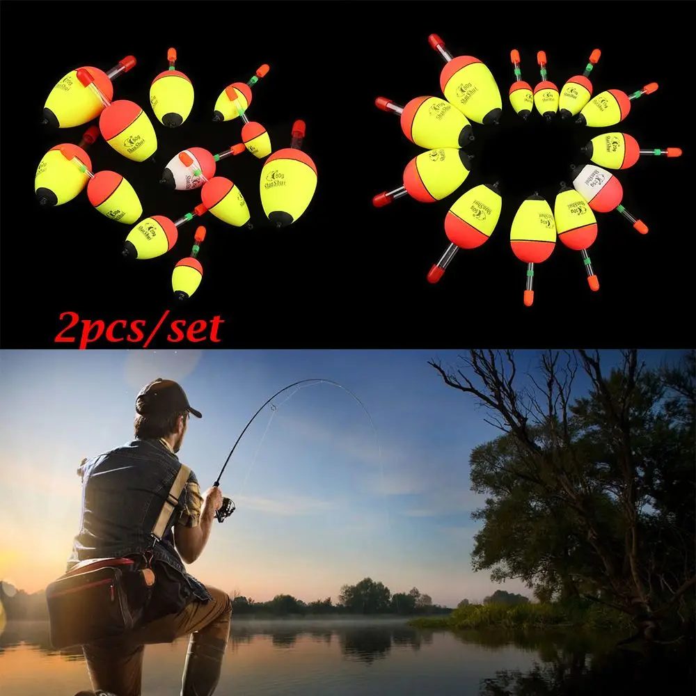 5g/8g/10g/15g/20g/30g/40g/50g/60g/70g/80g High Quality Luminous Bobber Light Stick Ball Boia Eva Foam Fishing Night Float