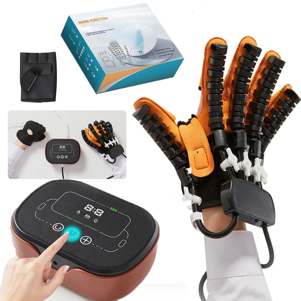 Intelligent Finger Rehabilitation Robot Glove Hand Rehabilitation Hemiplegia Trainer Stroke Recovery Equipment Finger Exerciser