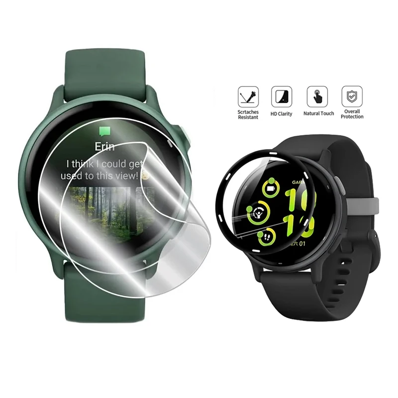 3 шт./5 шт./10 шт. Защитная пленка для экрана для Garmin Vivoactive 6 HD, чехол для часов Vivoactive 5, защитная пленка с полным покрытием