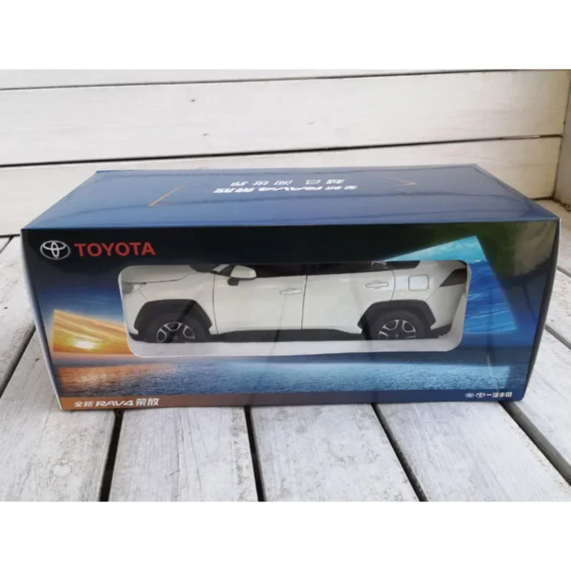 جديد RAV4 1:18 مقياس FAW تويوتا العلامة التجارية رونغ الإصدار 2019 محاكاة يموت الصب سبيكة نموذج سيارة على الطرق الوعرة مجموعة المركبات هدية #6