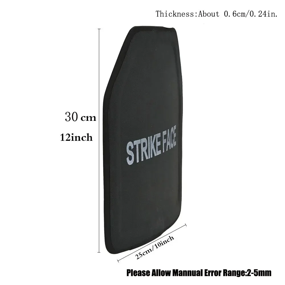 Tactical Stab-proof Ballistic Steel Plate Level 3A Bulletproof Board Backpack Armor Plates Body Armor NIJ Level IIIA Grade