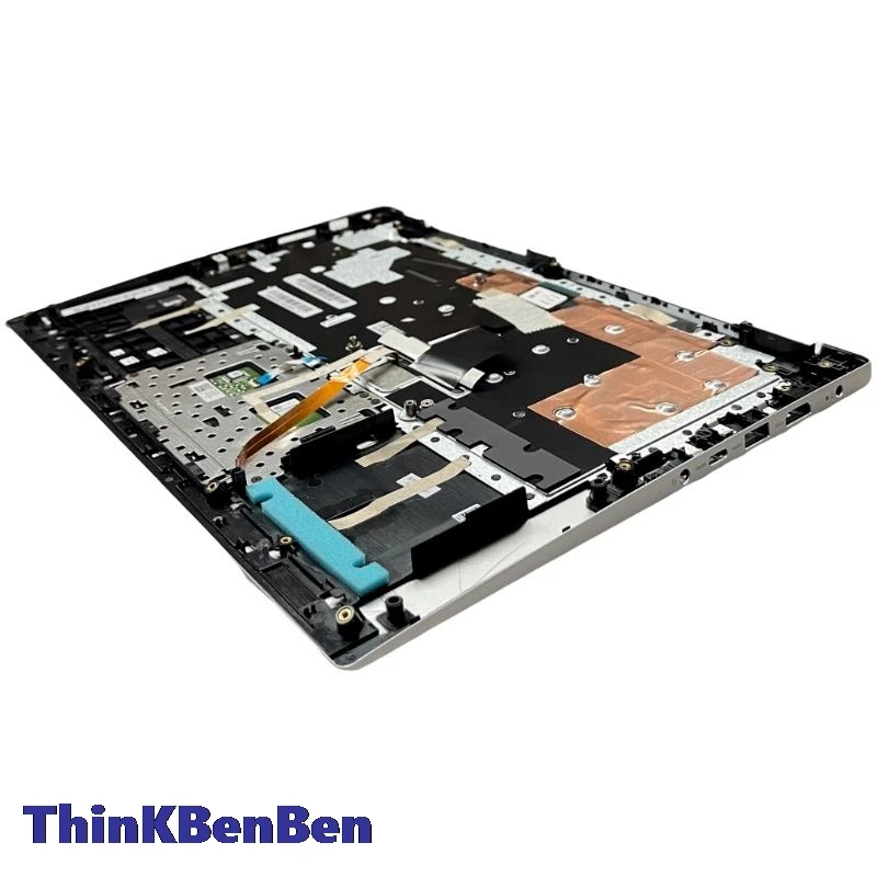 Imagem -03 - Teclado Alemão Cinza Mineral Caixa Superior Tampa Palmrest Shell para Lenovo Yoga 520 14 14ikb Flex 1470 5cb0n67784