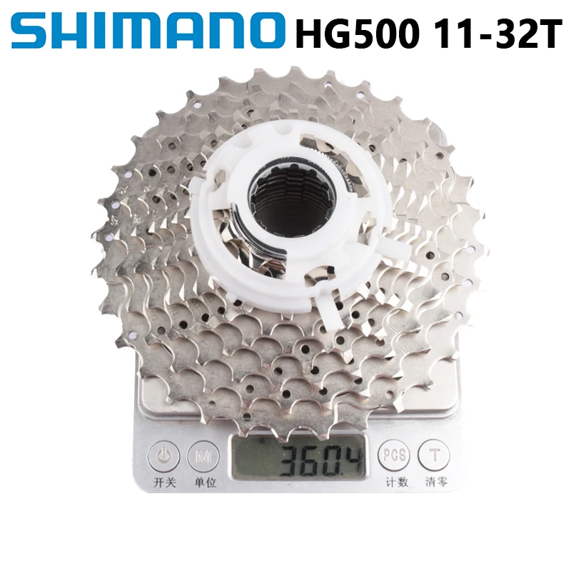 Shimano DEORE Serie HG500 11-25T/11-32T/11-34T/12-28T HG50 11-36T 10 Geschwindigkeit Kassette Für Rennrad Reiten Teile Original – Detail 5