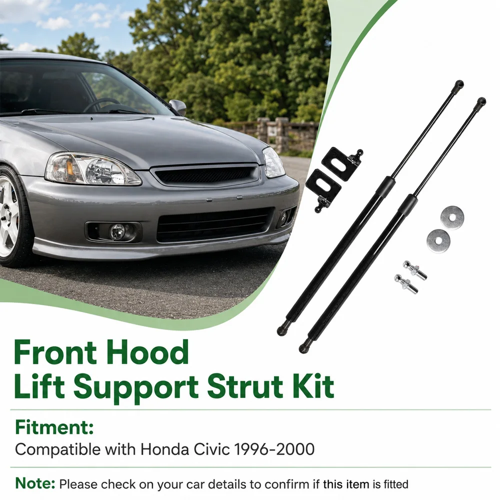 Für Honda Civic 1996 1997 1998 1999 2000 Links und Rechts Auto Motorhaube Hubstützen-Kit Vordere Motorhaube Stoßdämpfer
