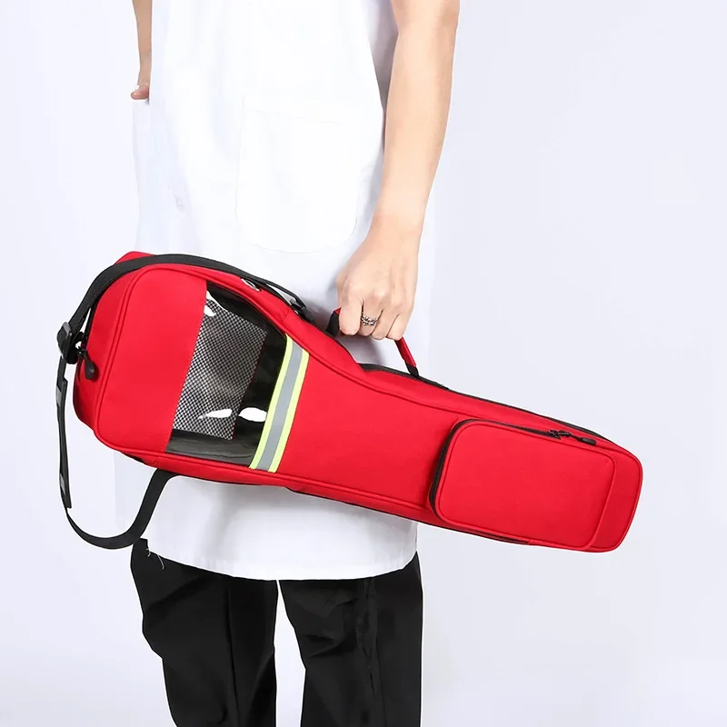2L/3L Oxygen Tank Shoulder Bag Oxford Adjustable Shoulder Strap Cylinder Holder Carrier Pouch for Emergency  Accessories