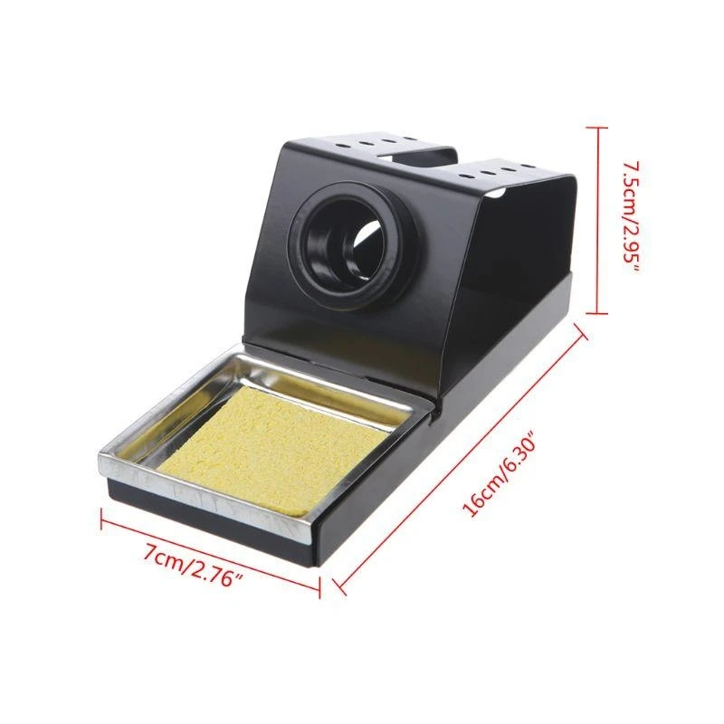 Metal Soldering Iron Stand with Sponge For HAKKO 936 Soldering Station best sale