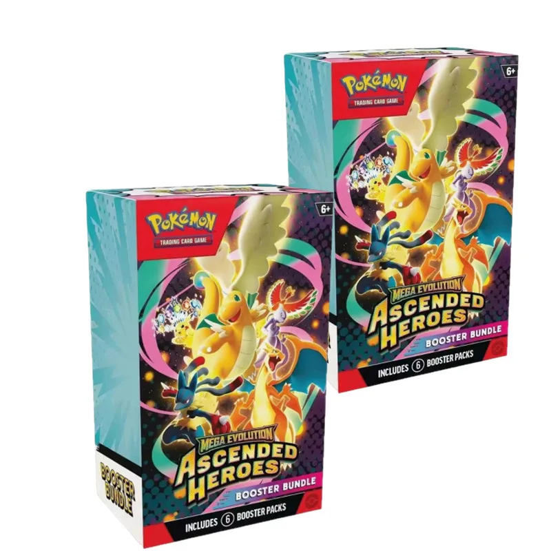 Mega Series Perfect Order Ascended Heroes TCG Trading Card Booster Box Game Collectible Cards Hobby Collection Toy children gif