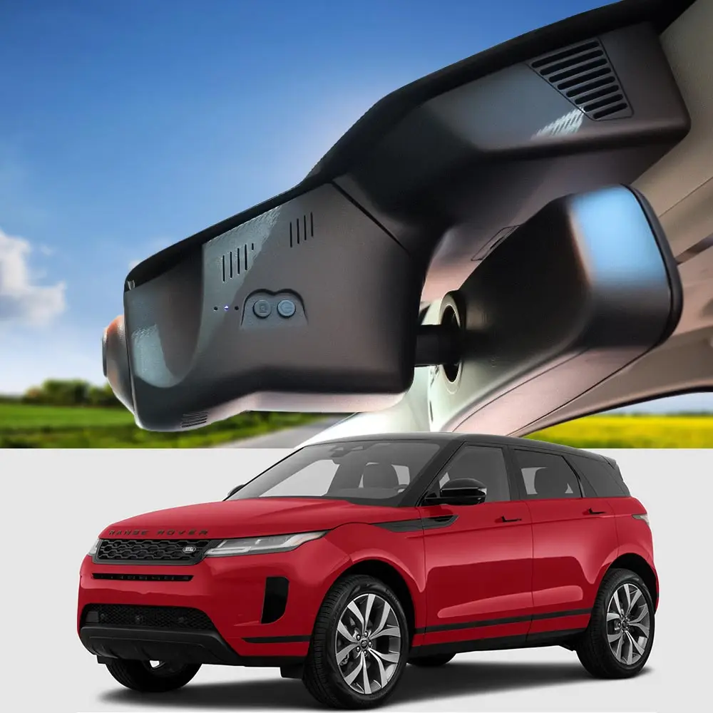 Dash Cam for Land Rover Range Rover Evoque (L538 L551),4K QHD with memory card and WiFi