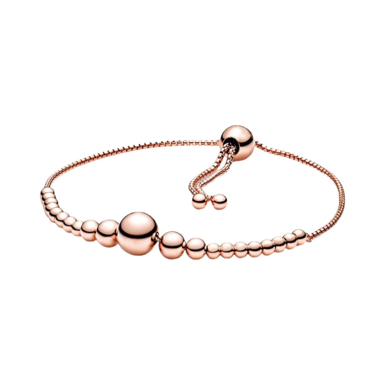 

Женский браслет-цепочка из серебра 100% пробы, с Шармами