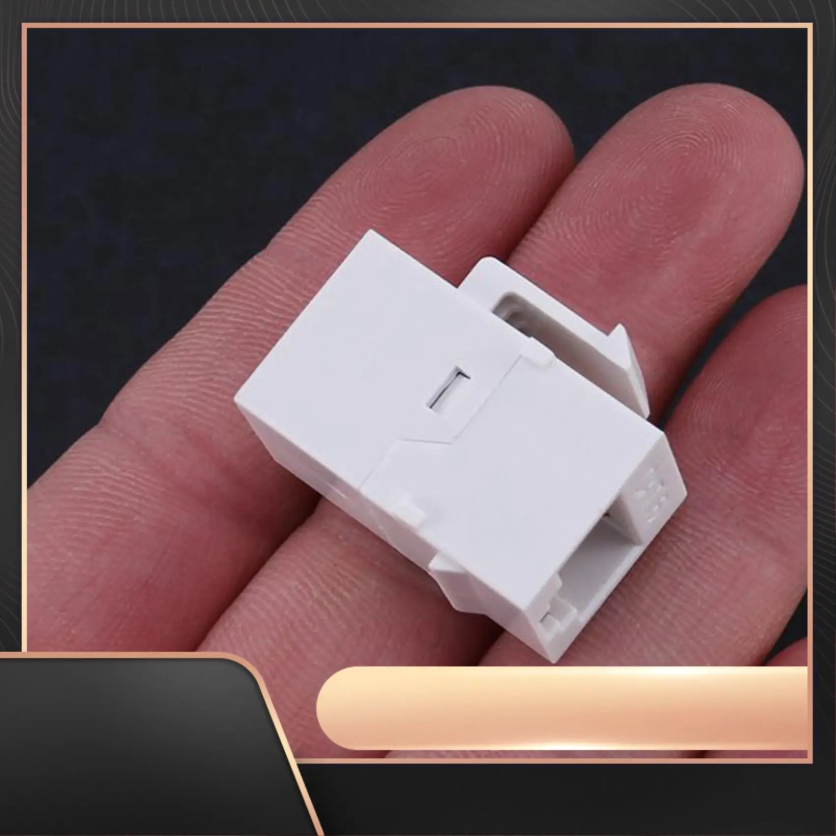 

Разъем RJ45 Keystone Jack Cat6 RJ45 Удлинитель Ethernet Сеть LAN Cat 6 Соединительные гнезда Удлинительный адаптер