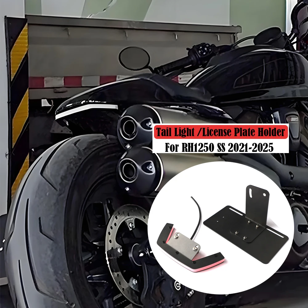 New LED Fender Eliminator Integrated Tail Light Motorcycle Accessories For Sportster S 1250 RH1250S 2021 2022 2023 2024 2025